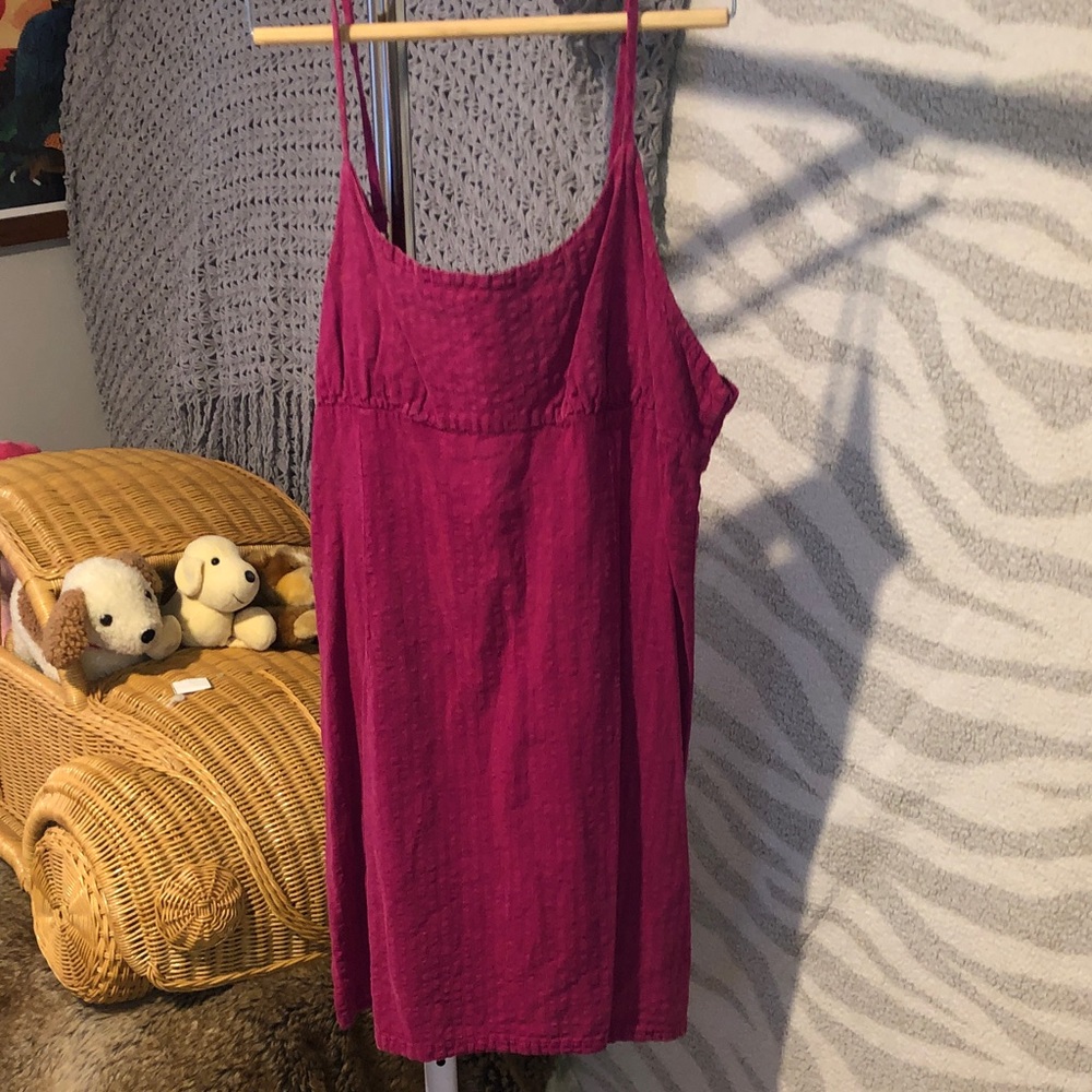 Magenta Sleeveless dress